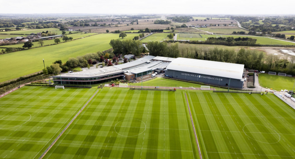 Aston Villa Pitch Reconstruction
