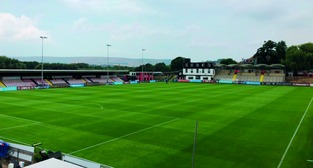 Lewes FC Pitch Reconstruction